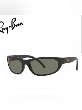 Ray-Ban Predator RB4033 Polarized Sunglasses Matte Black 601-S/48